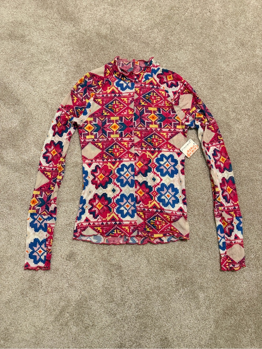 Free People Movement Printed High Jump Long Sleeve